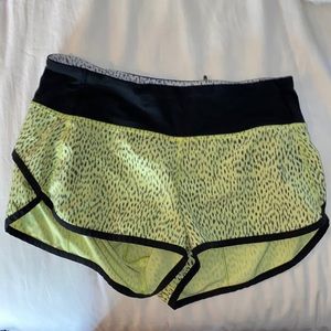 Lululemon speed up shorts size 2